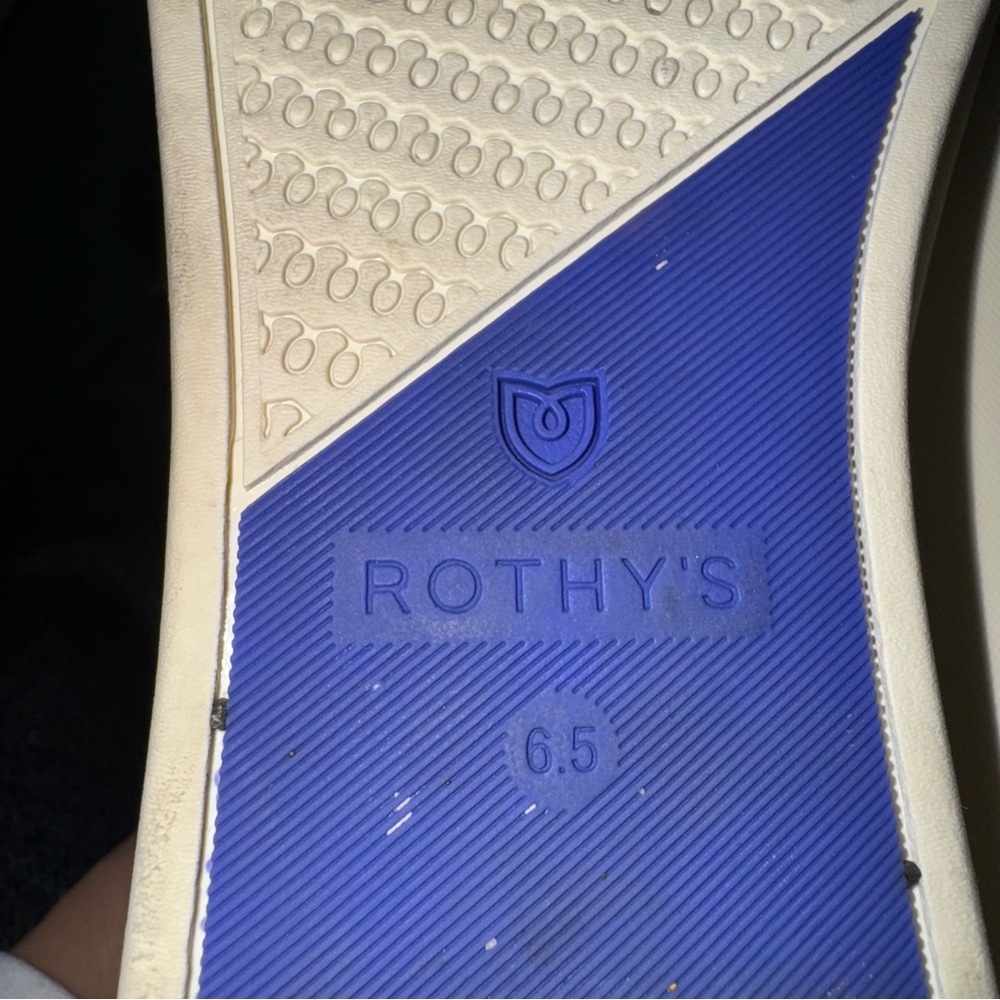 Rothy’s White Slip-On Sneakers High Top 6.5 - Picture 7 of 7